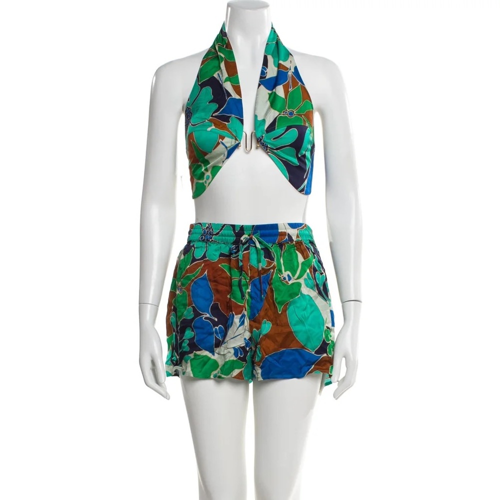Cult Gaia Diem top and Sissi matching shorts
